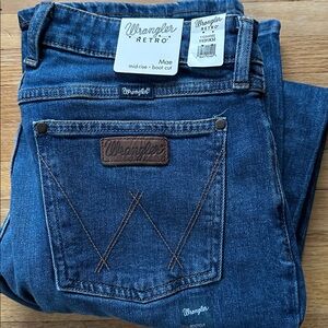 NWT WRANGLER RETRO MAE BOOT CUT ISABELA Women’s Size 31 Blue